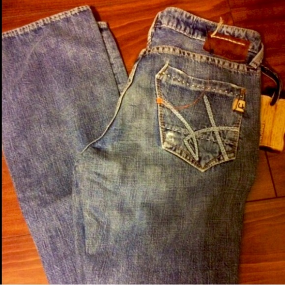 NEW $165 UNION * LOVER Jeans 25 x 35" X-LONG Inseam Low Rise Bootcut 💯AUTHENTIC - Picture 11 of 14
